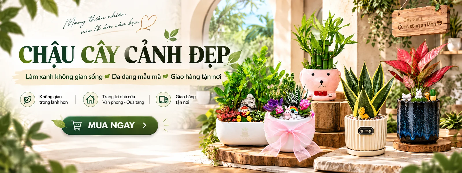 ALOHA — Đa dạng mẫu mã, phối theo yêu cầu